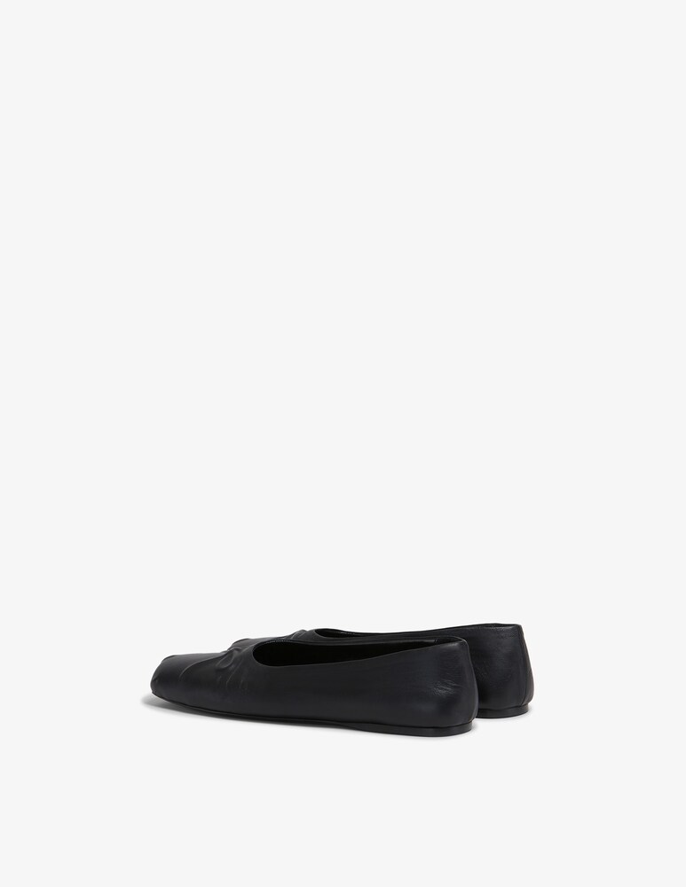 Marni Ballerine Little Bow In Nappa