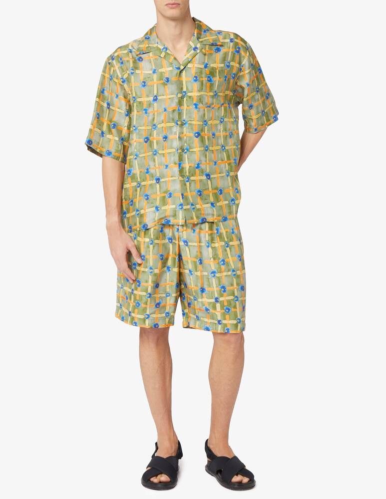 Marni Bermuda Habotai Loose Fit