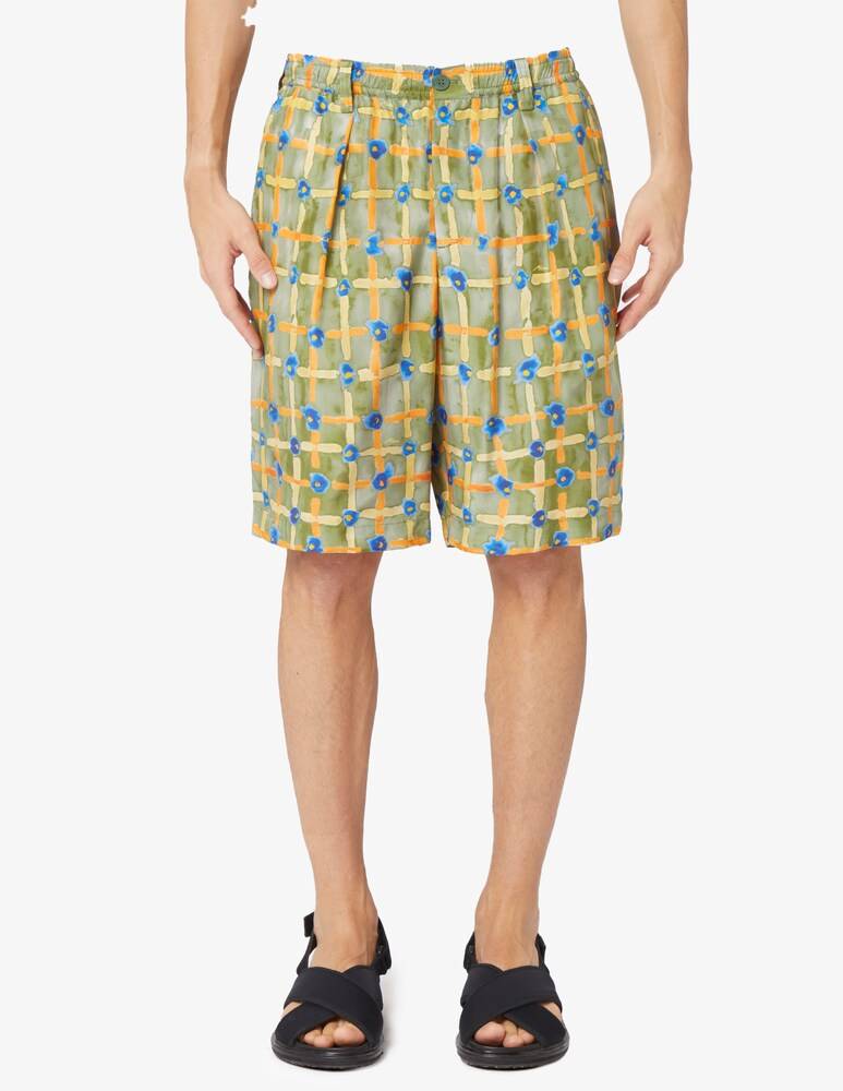 Marni Bermuda habotai loose fit