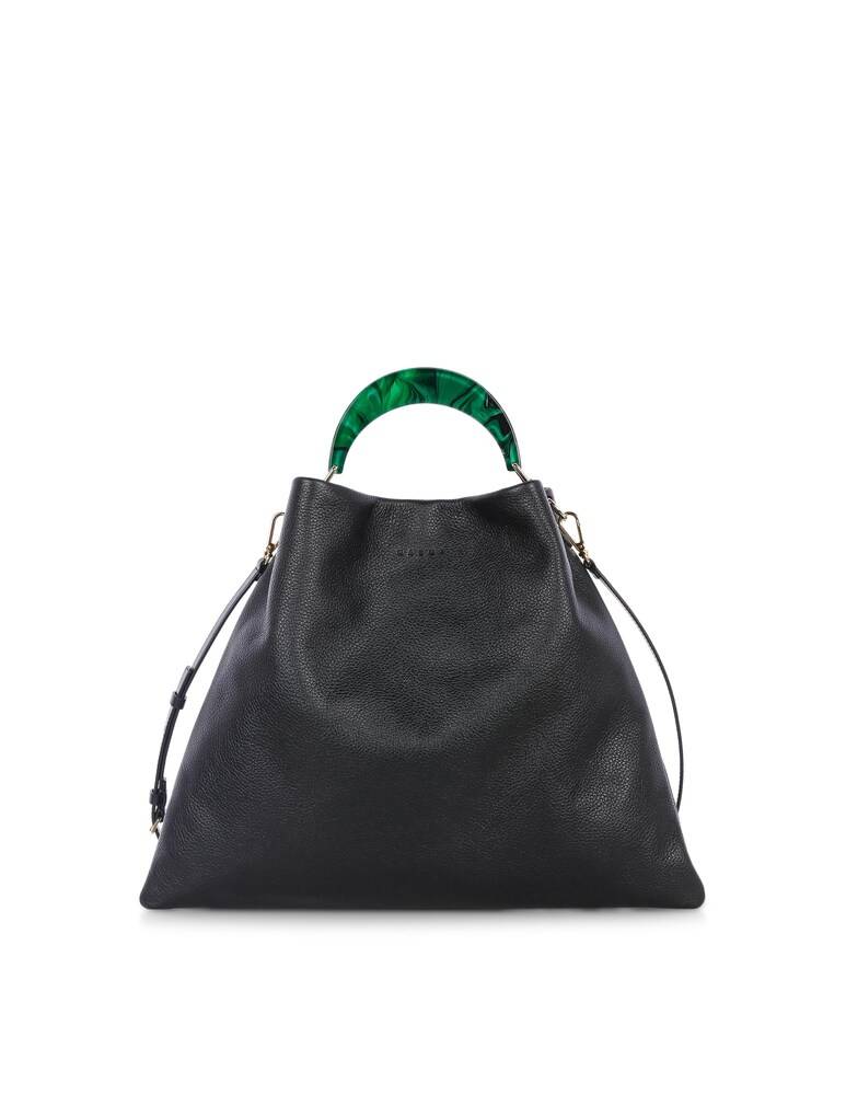 Marni Borsa a mano in pelle - nero