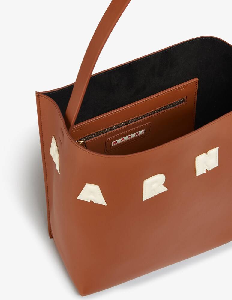 Marni Borsa Hobo Museo Piccola Con Applicazioni