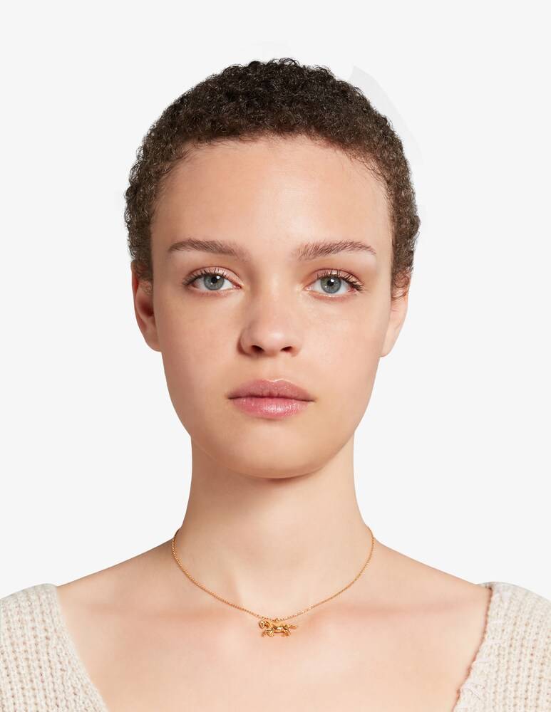 Marni Collana A Catena Con Ciondolo A Forma Di Cavallo