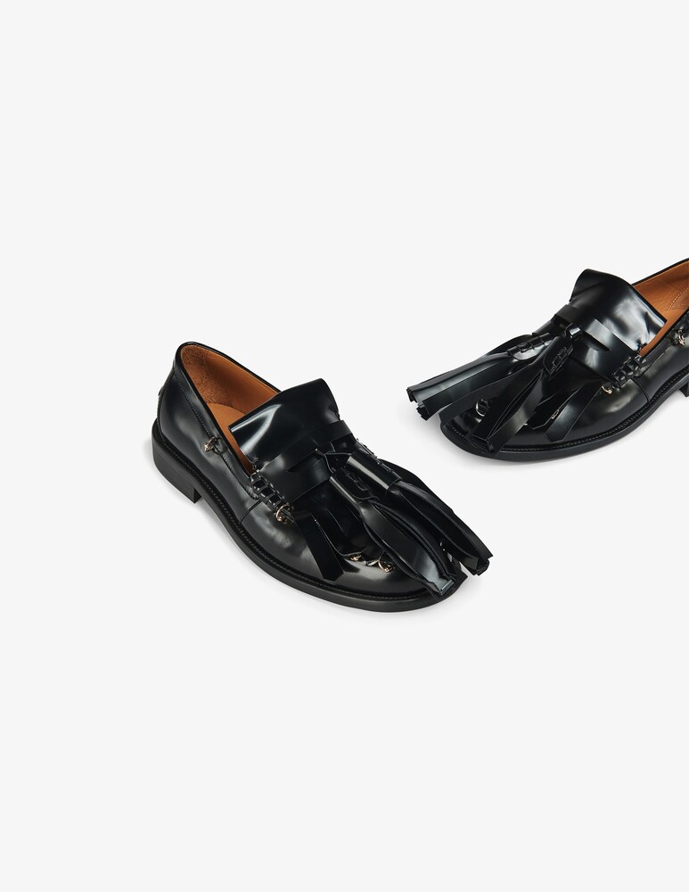 Marni Mocassino Bambi In Pelle Con Maxi Nappine