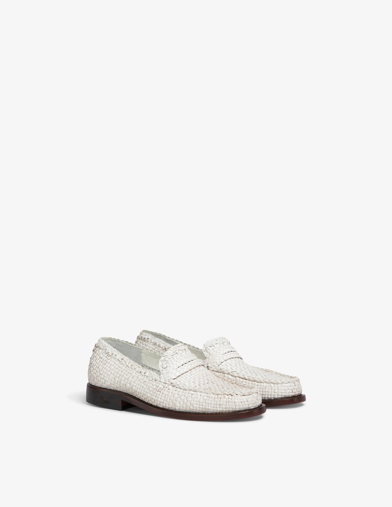 Marni Mocassino Bambi In Pelle Con Maxi Nappine