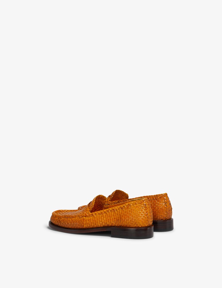Marni Mocassino Bambi In Pelle Con Maxi Nappine