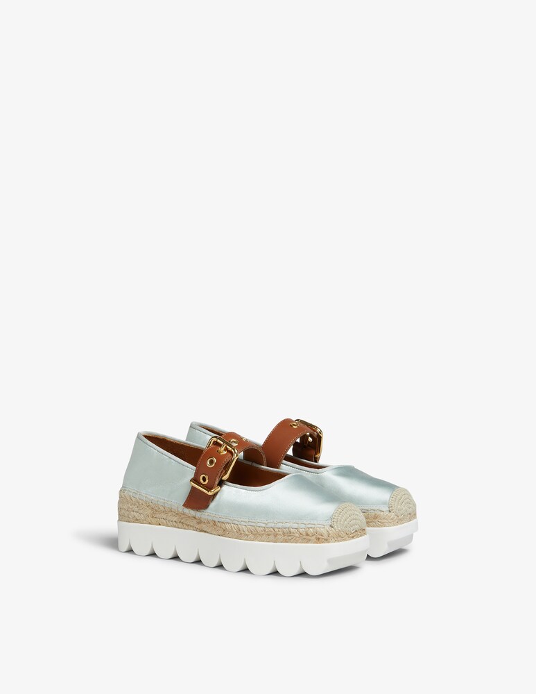 Marni Petal Espadrillas In Satin