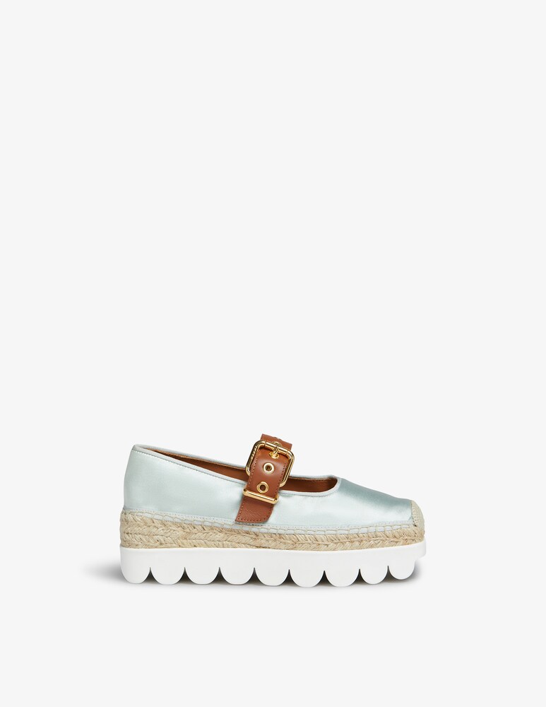 Marni Petal espadrillas in satin