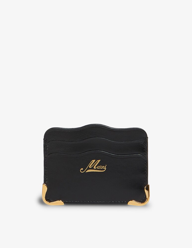 Marni Portacarte Ondulato In Pelle