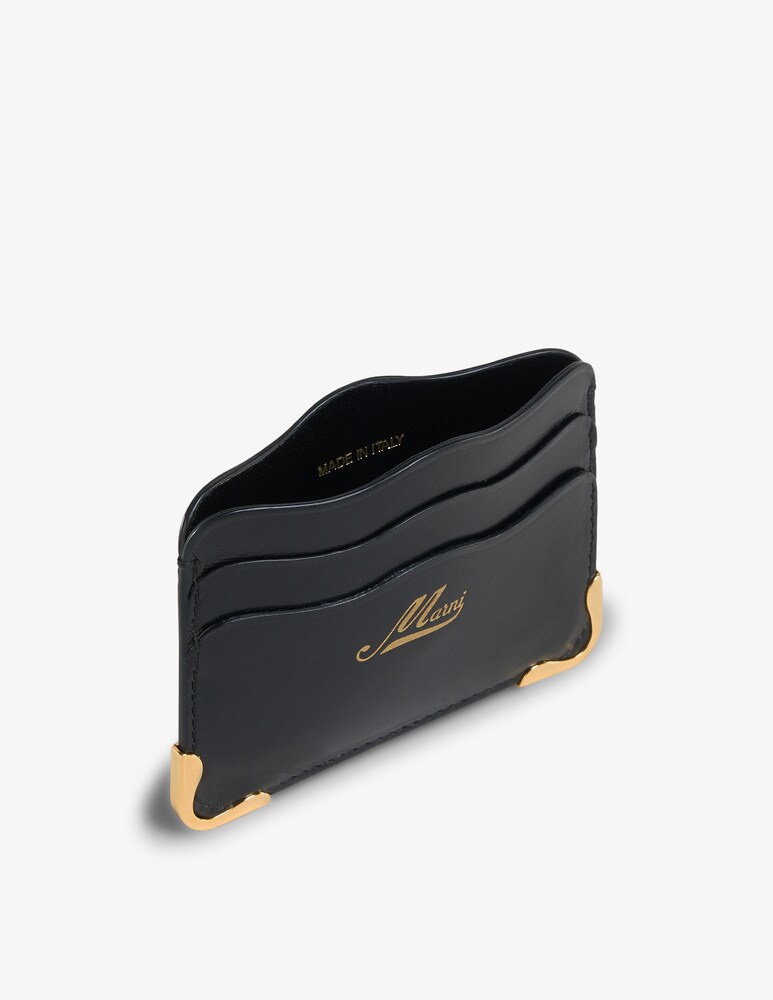 Marni Portacarte Ondulato In Pelle