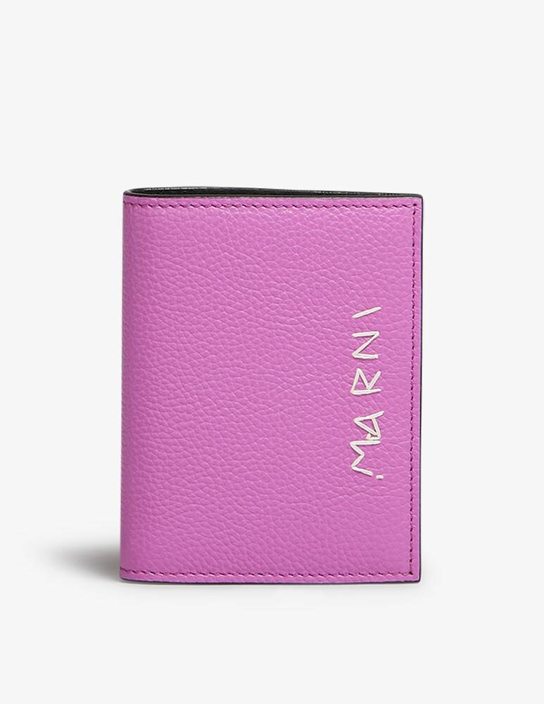 Marni Portafoglio bi-fold in pelle