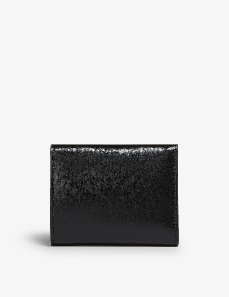 Marni Portafoglio Prisma Tri-fold In Pelle