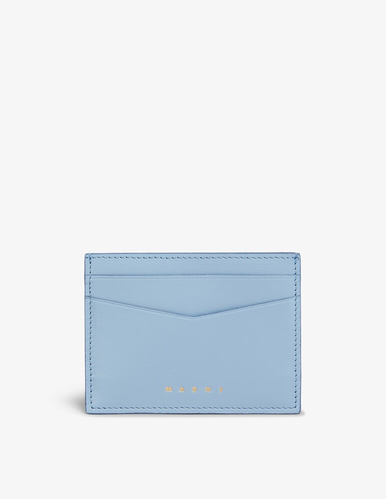 Marni Portafoglio Prisma Tri-fold In Pelle