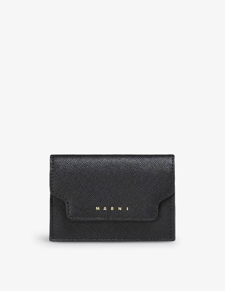 Marni Portafoglio tri-fold in pelle
