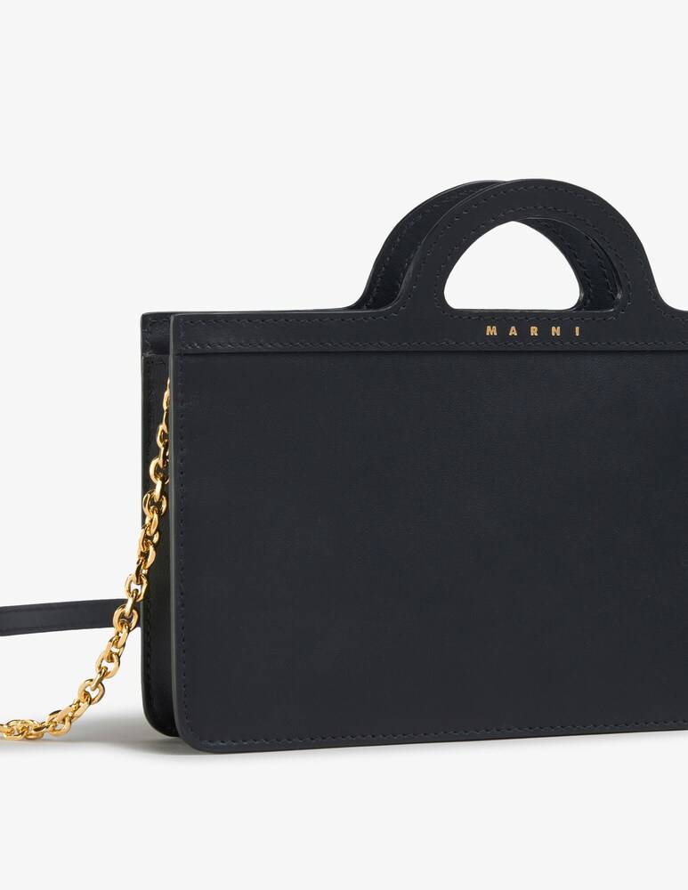 Marni Portafoglio Tropicalia In Pelle Con Tracolla A Catena