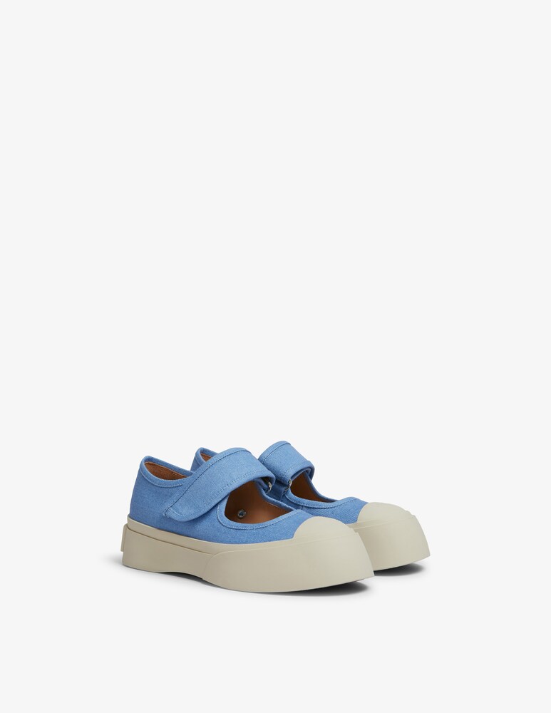 Marni Sneaker Mary Jane In Nappa
