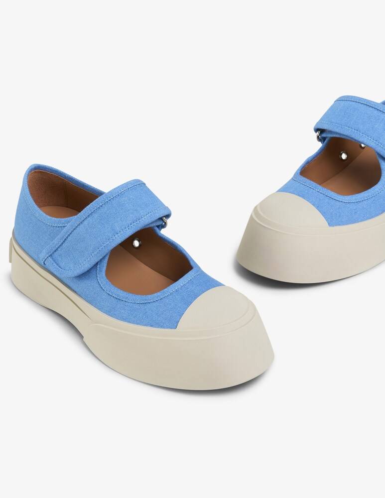Marni Sneaker Mary Jane In Nappa