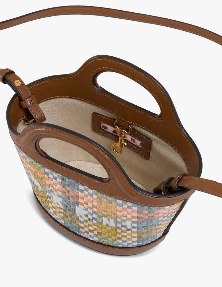 Marni Tropicalia Bag Micro In Pelle