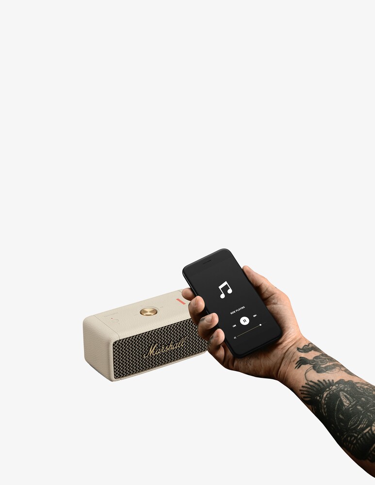 Marshall Emberton Ii Bluetooth Speaker Portatile Crema - Panna