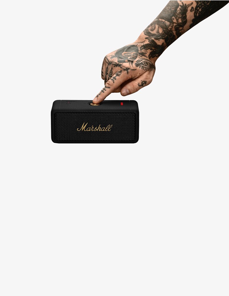 Marshall Emberton Ii Bluetooth Speaker Portatile Nero & Brass - Nero