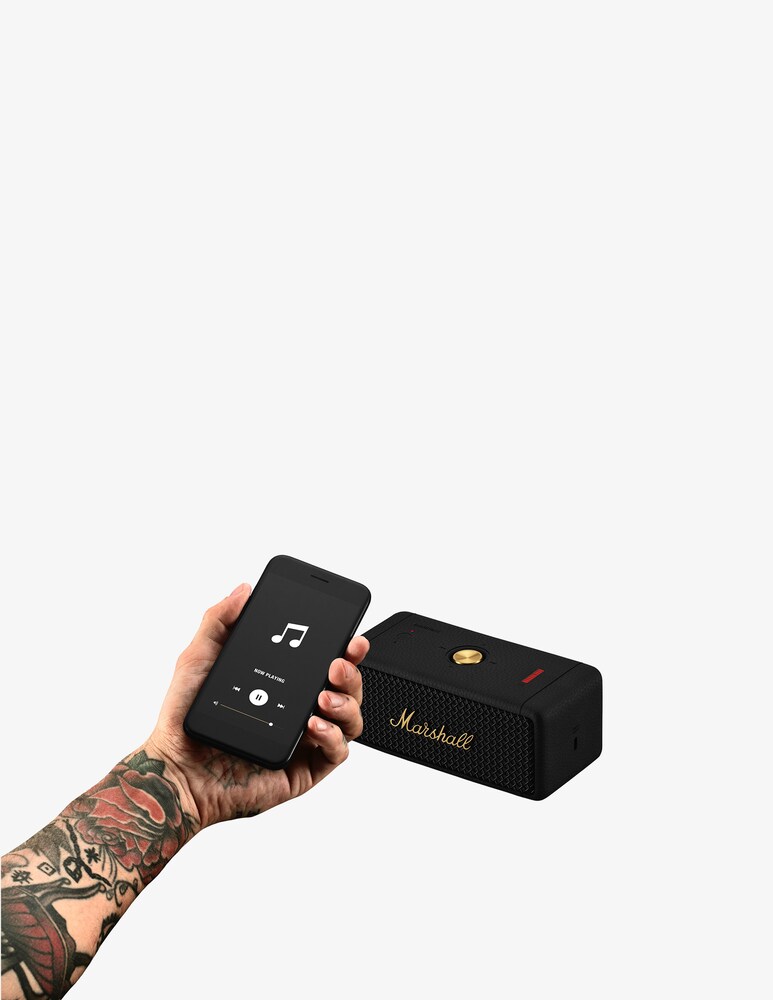 Marshall Emberton Ii Bluetooth Speaker Portatile Nero & Brass - Nero