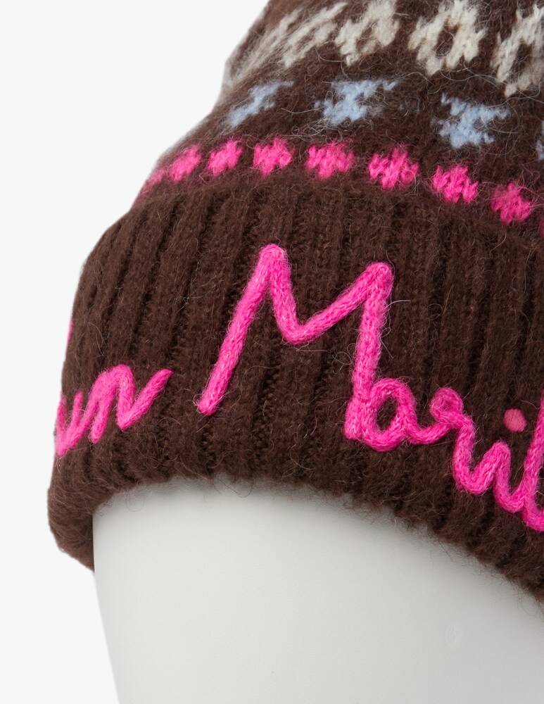 MC2 Saint Barth Berretto Nordico In Maglia Wengen