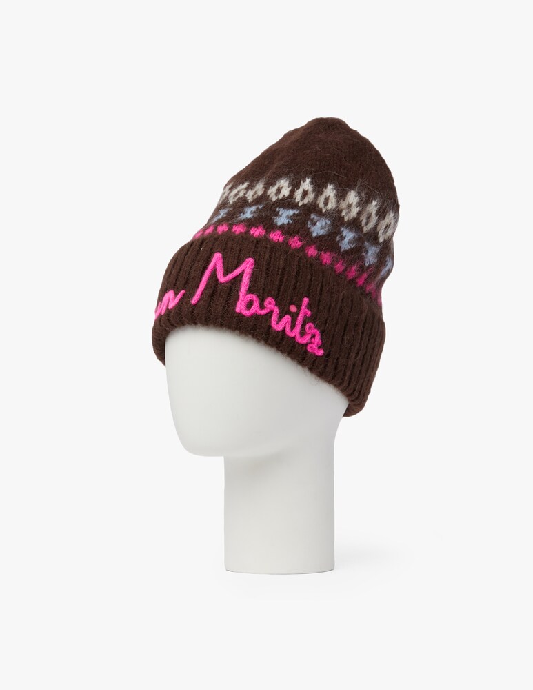 MC2 Saint Barth Berretto nordico in maglia Wengen