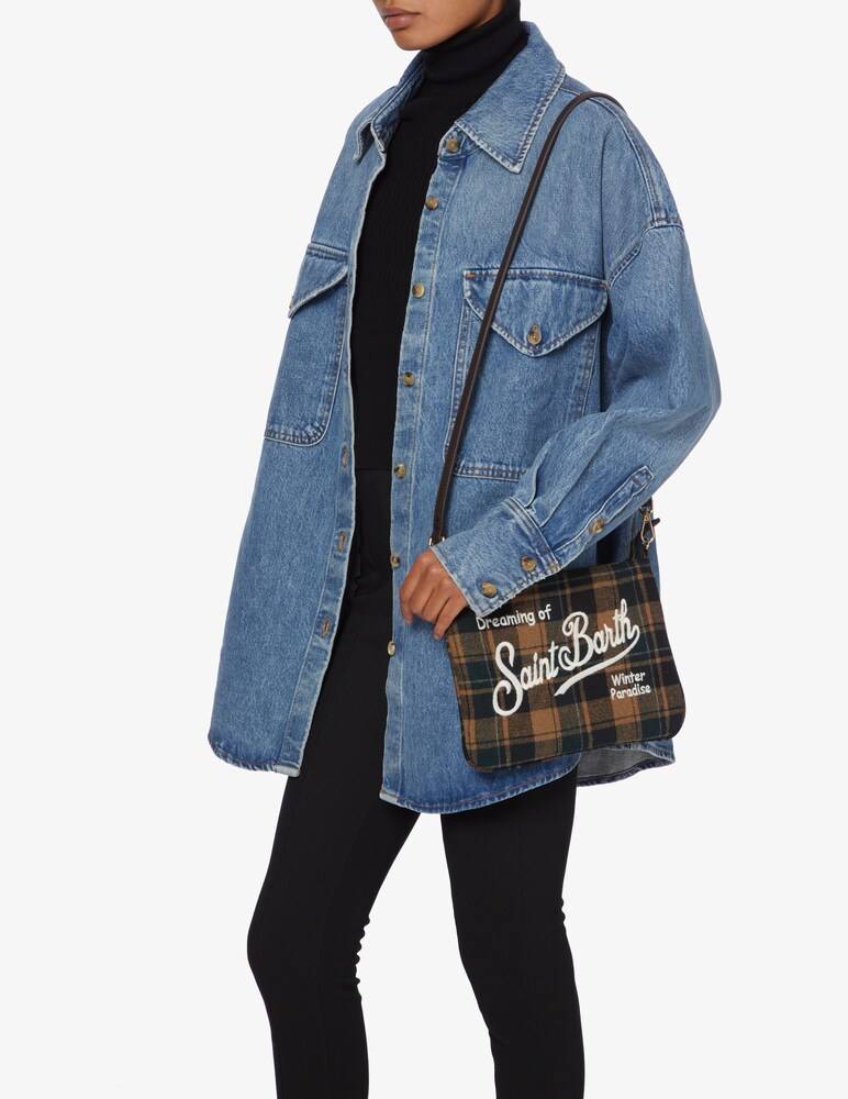 MC2 Saint Barth Borsa Pochette Invernale Con Tracolla Parisienne