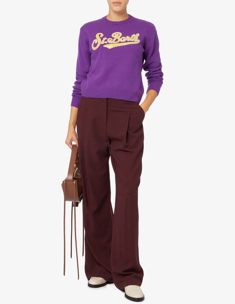 MC2 Saint Barth Maglione Girocollo Crop New Queen