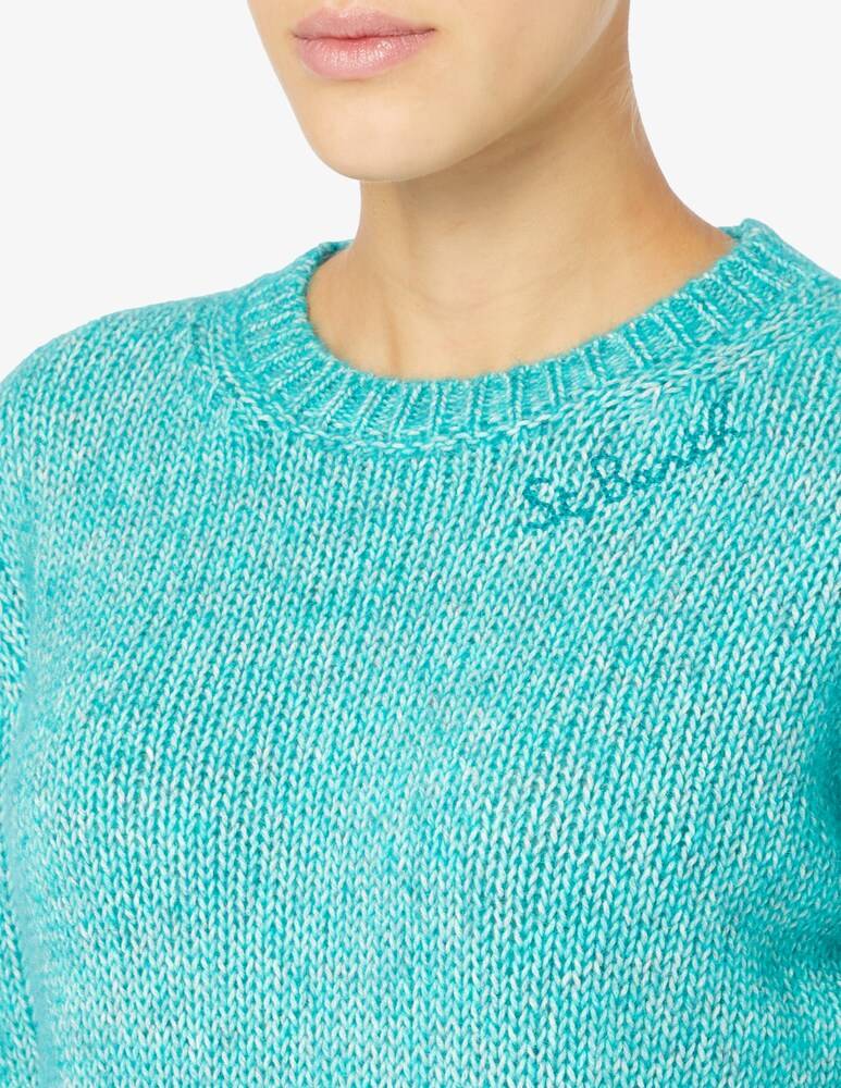 MC2 Saint Barth Maglione Girocollo New Queen Crop