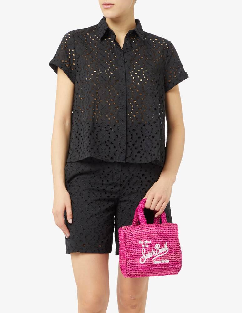 MC2 Saint Barth Mini Borsa Vanity In Rafia