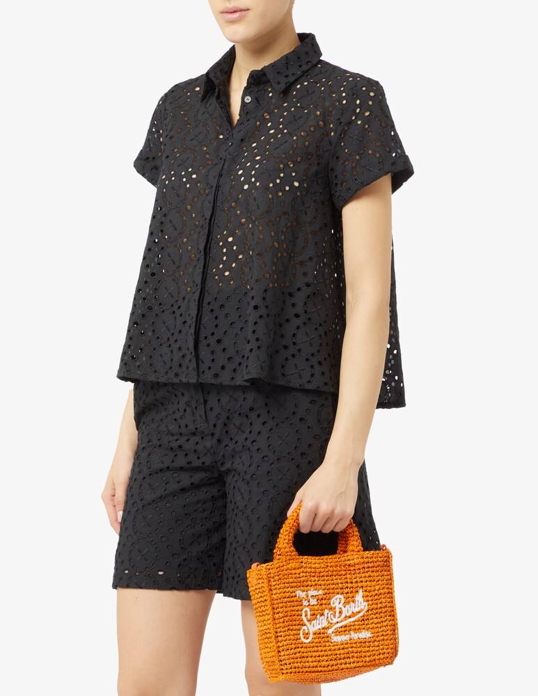 MC2 Saint Barth Mini Borsa Vanity In Rafia