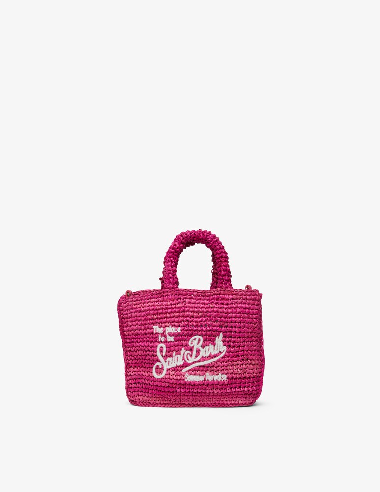 MC2 Saint Barth Mini borsa Vanity in rafia