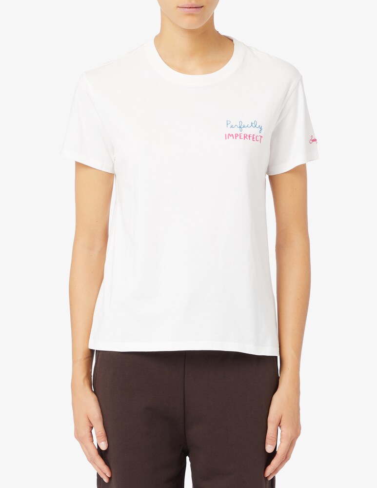 MC2 Saint Barth T-shirt girocollo in cotone Emilie