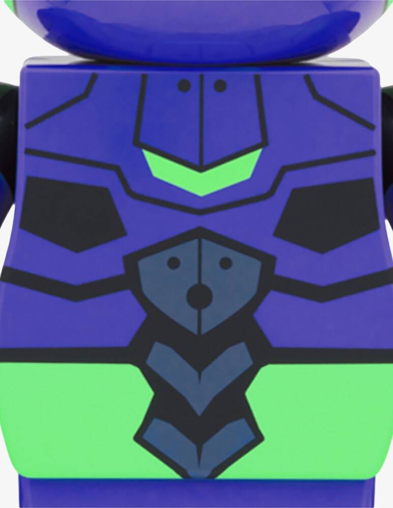 Medicom Toy Beabrick 1000% Evangelion Eva01 New Paint 2 Pz