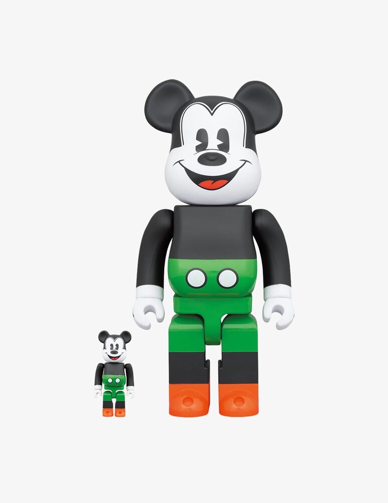 Medicom Toy Bearbrick 100% 400% Mickey Mouse 1930s Poster