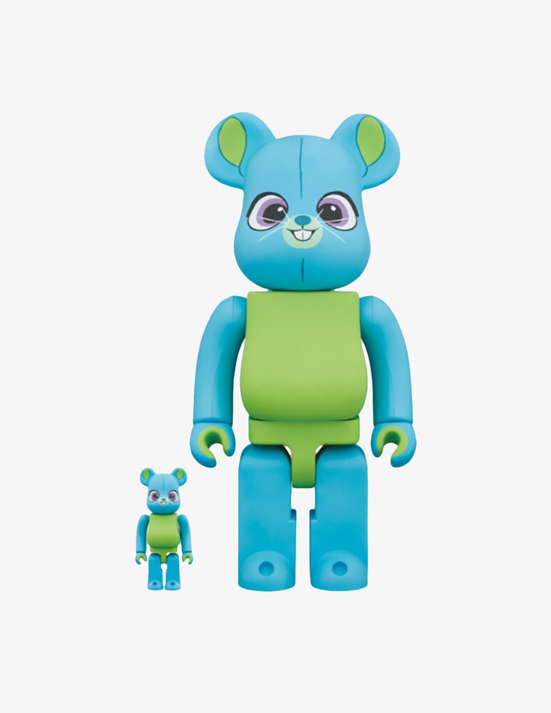 Medicom Toy Bearbrick 100% 400% Toy Story 4 Bunny 2 Pz