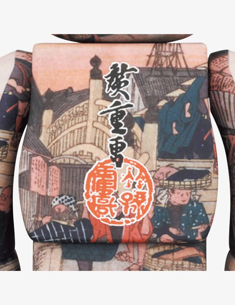 Medicom Toy Bearbrick 100% 400% Utagawa Hiroshige Nihonbashi