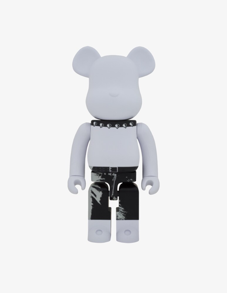 Medicom Toy Bearbrick 1000% A. Warhol X Rolling Stones Sticky Fingers