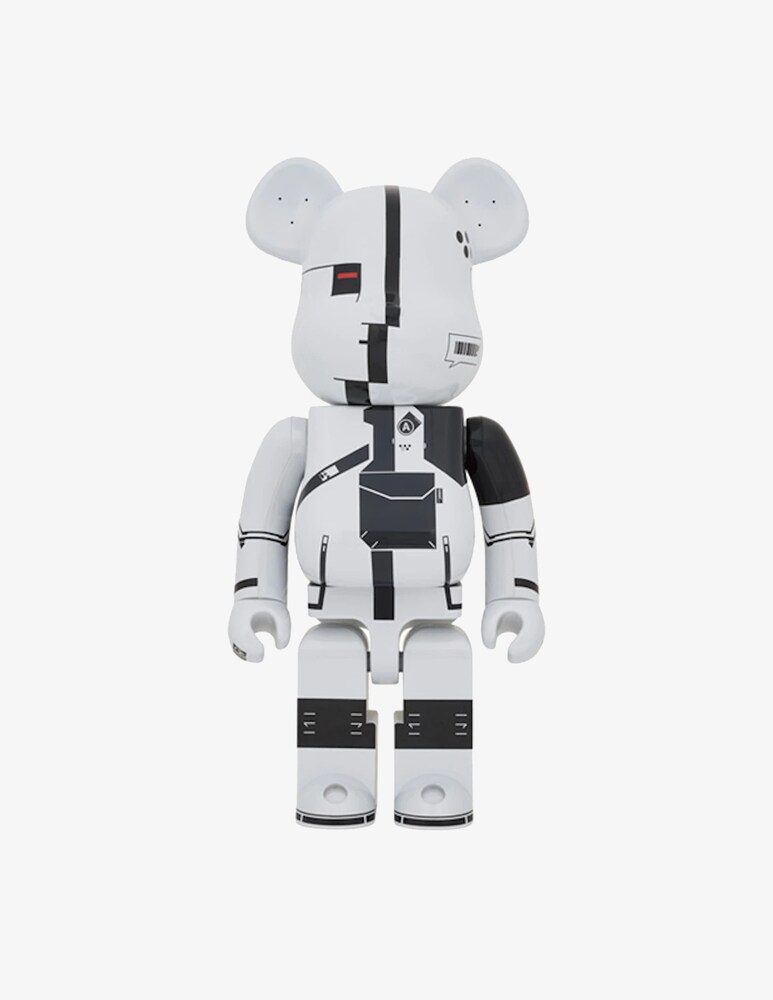 Medicom Toy Bearbrick 1000% Acronym White Chrome