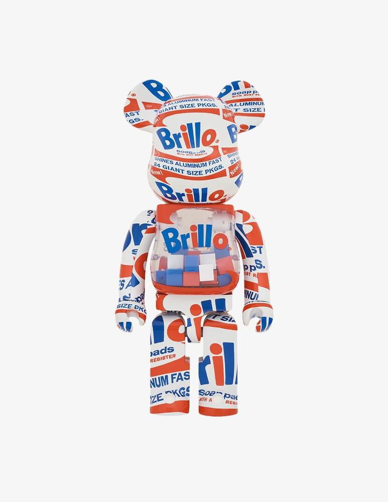 Medicom Toy Bearbrick 1000% Andy Warhol Brillo 2022