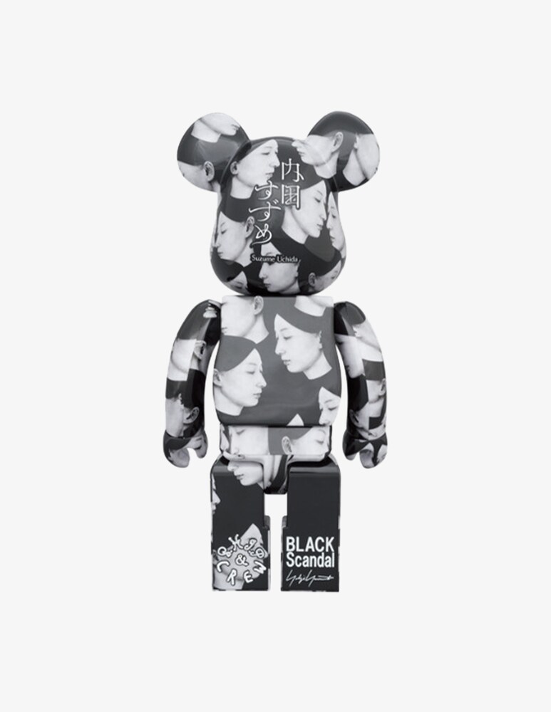 Medicom Toy Bearbrick 1000% Black Scandal Multiple Selves - Multicolor