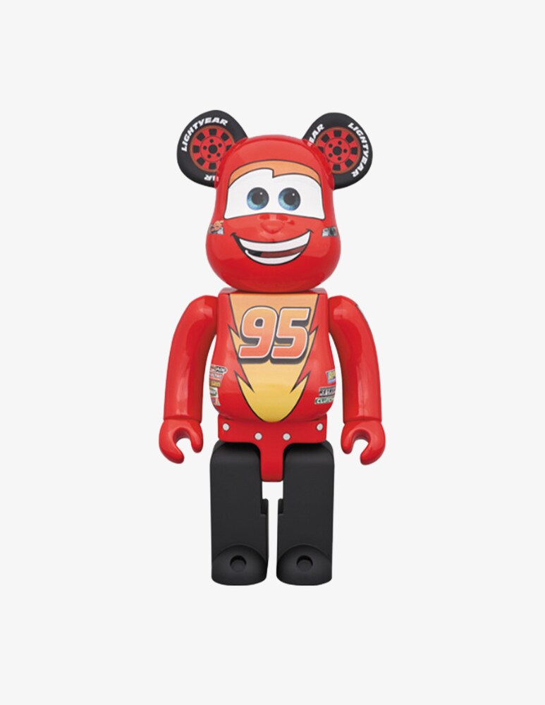 Medicom Toy Bearbrick 1000% Cars Lightning McQueen - Multicolor
