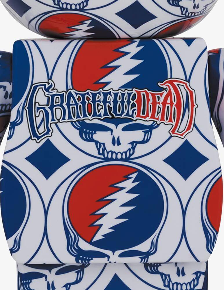 Medicom Toy Bearbrick 1000% Grateful Dead Steal Your Face