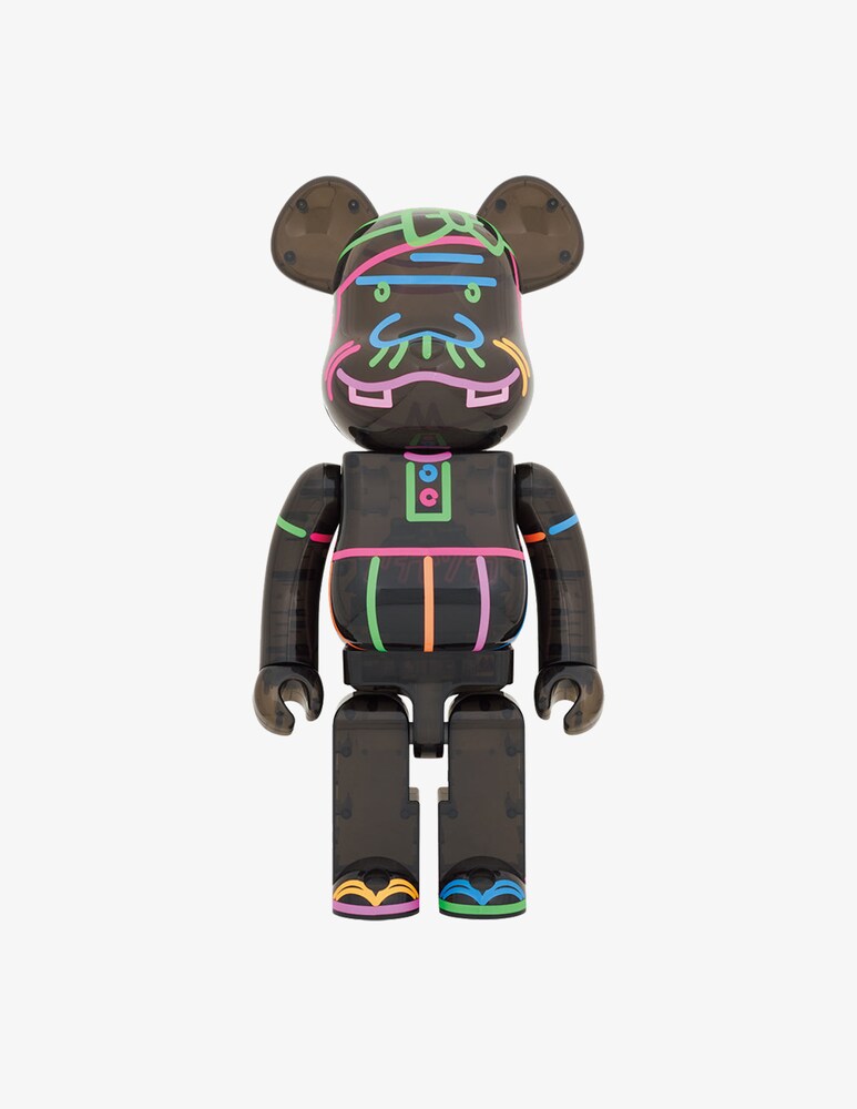 Medicom Toy Bearbrick 1000% New Akatsuka Bakabon's Papa w/ light