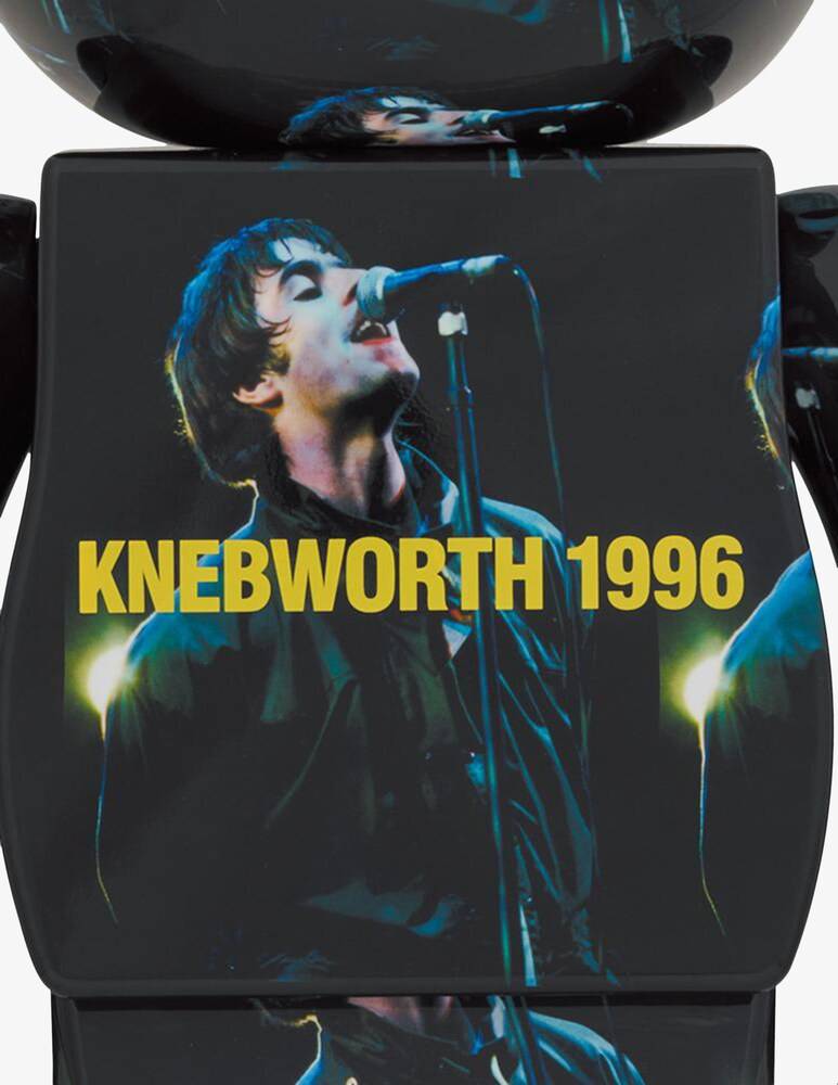 Medicom Toy Bearbrick 1000% Oasis Knebworth 1996 Liam Gallagher