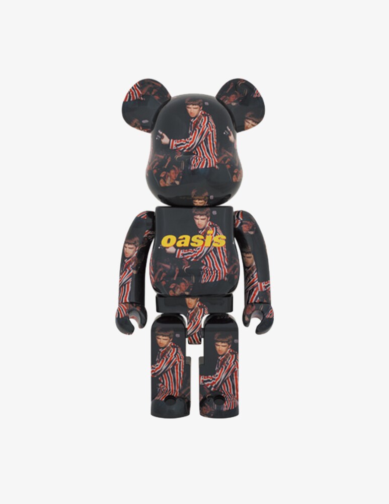 Medicom Toy Bearbrick 1000% Oasis Knebworth 1996 Noel Gallagher - Multicolor