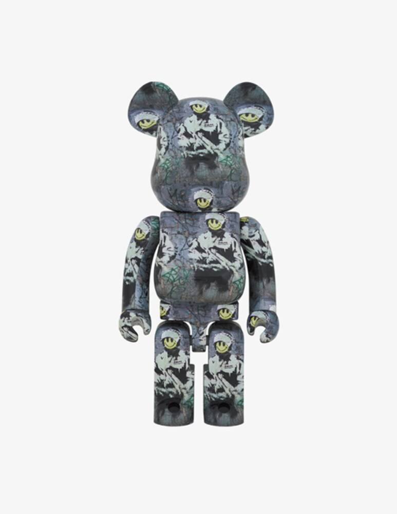 Medicom Toy Bearbrick 1000% Riot Cop - Multicolor