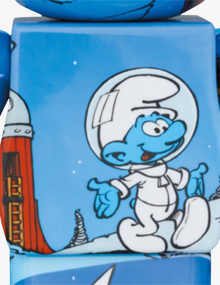 Medicom Toy Bearbrick 1000% The Smurfs Astrosmurf