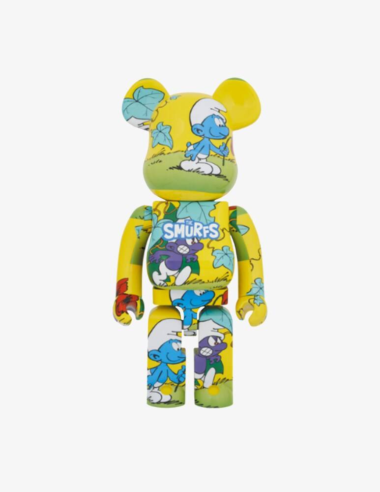 Medicom Toy Bearbrick 1000% The Smurfs Purple Smurfs