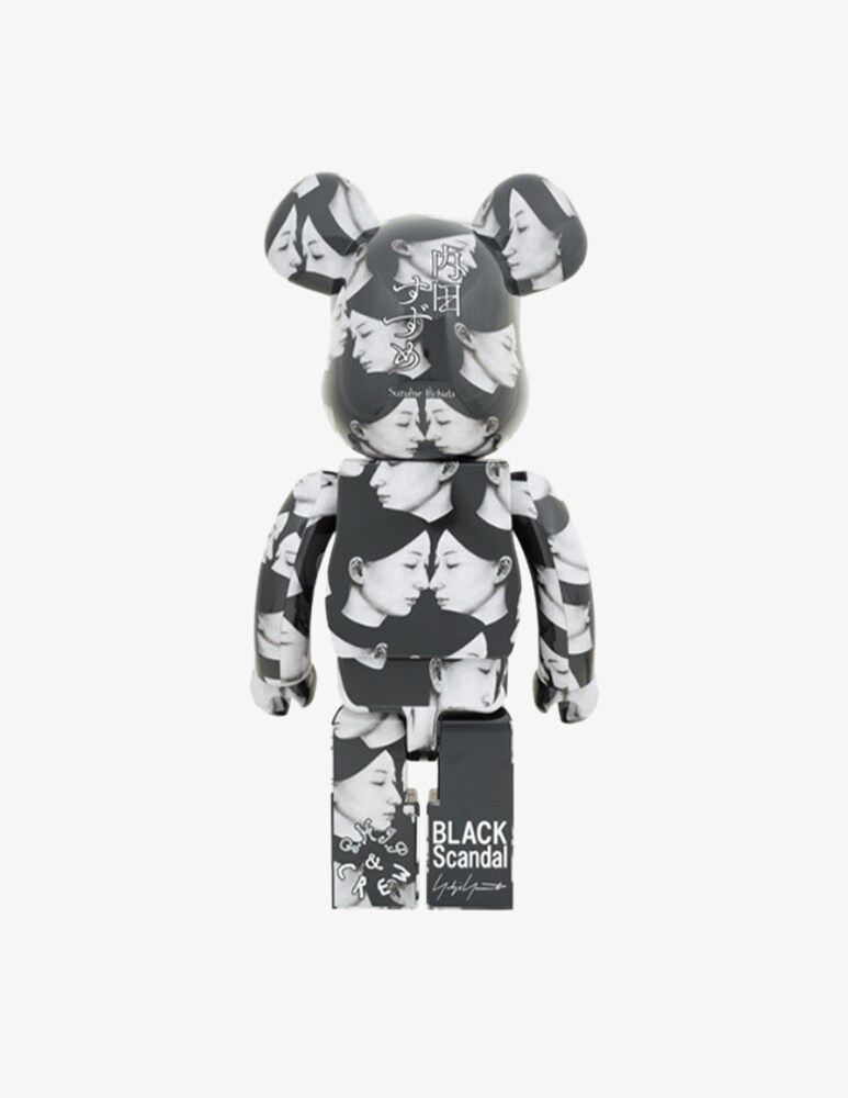 Medicom Toy Bearbrick 400% Black Scandal Multiple Selves 2-pack - Multicolor